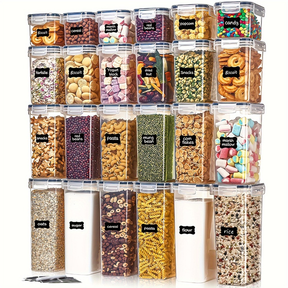 Kitchen Gadgets List - Set di 24 Contenitori per Alimenti:
