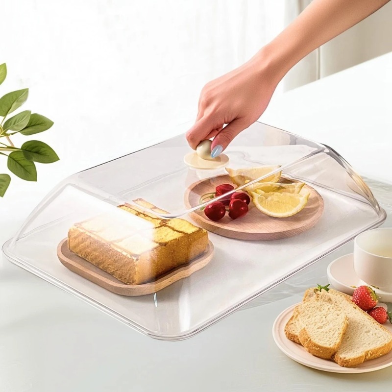 Kitchen Gadgets Website - WORTHBUY Coperchio per alimenti in plastica