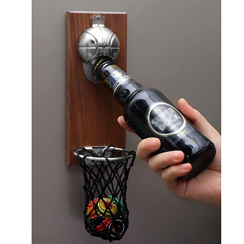 Kitchen Gadgets Home Party - Apribottiglie da basket con tasca a