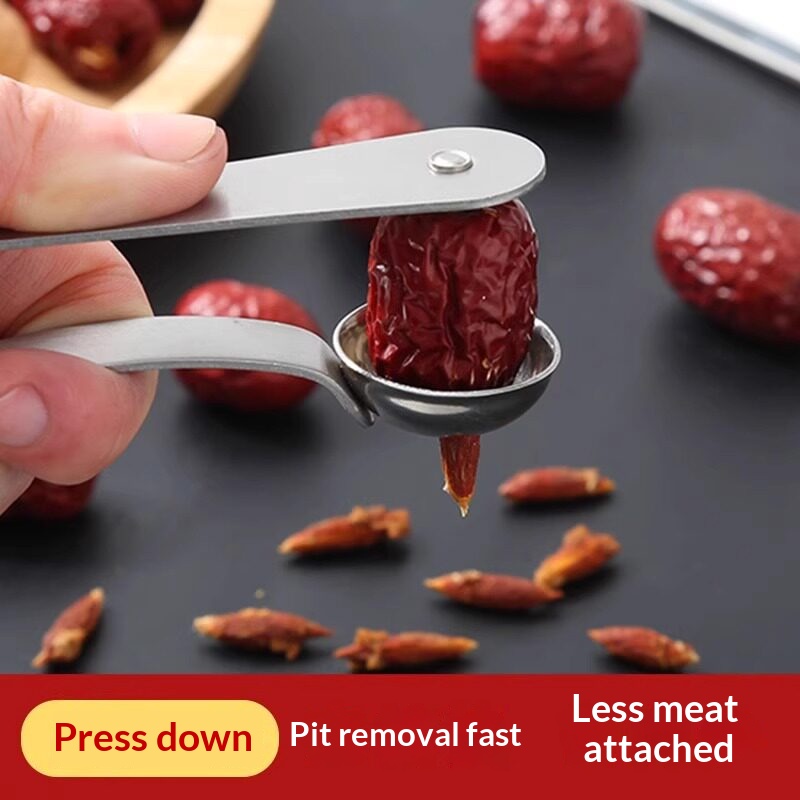 Kitchen Gadgets & Toys - Estrattore di noccioli per datteri in