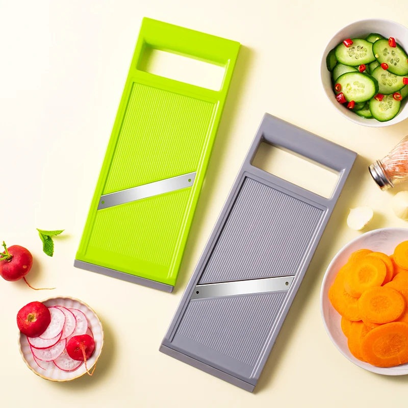 Household Kitchen Gadgets Vegetable Cutter Silk Cutter - Tagliaverdure multifunzione con lama in acciaio