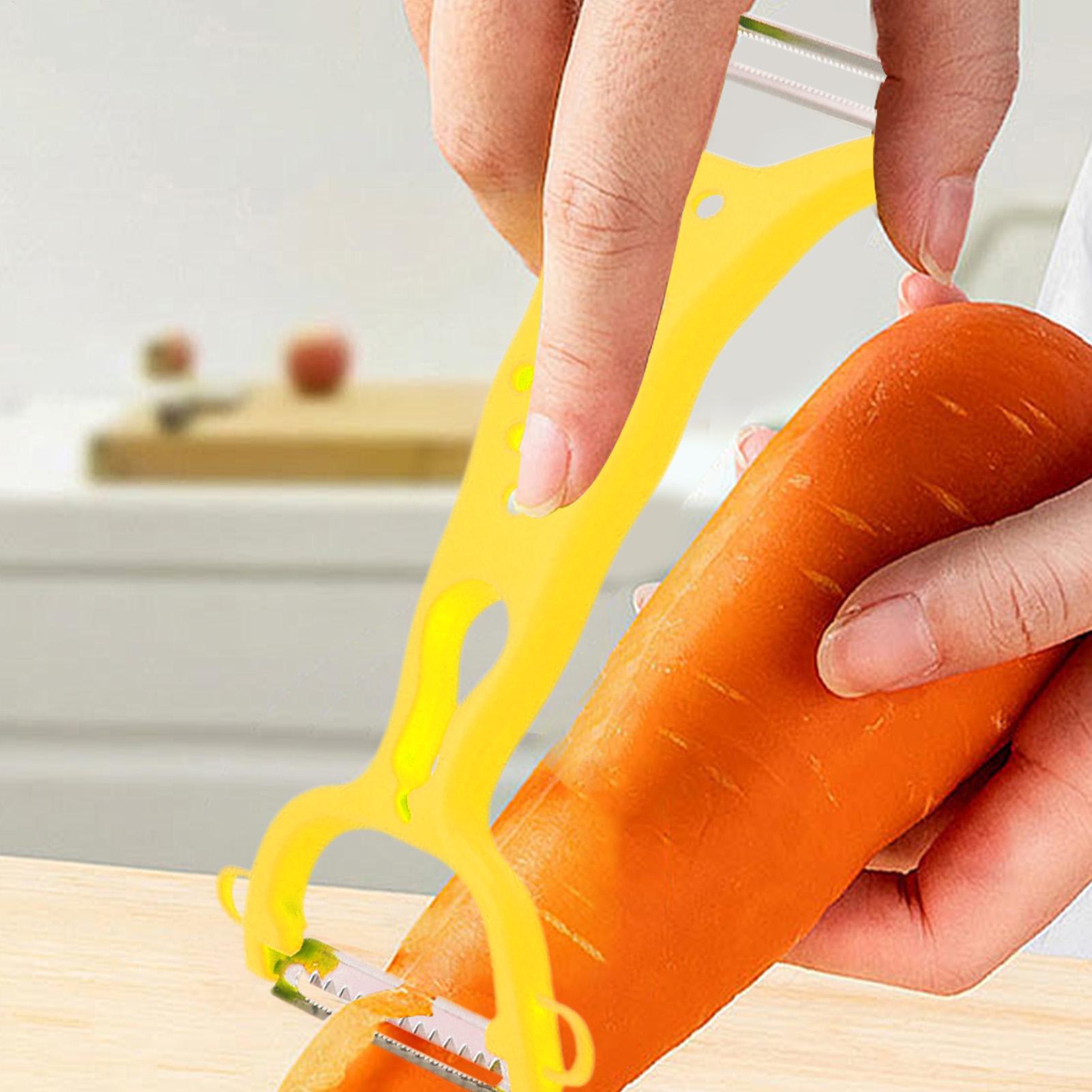 1 pelapatate in acciaio inossi - Household Kitchen Gadgets Vegetable Cutter Silk Cutter recensione e prezzo