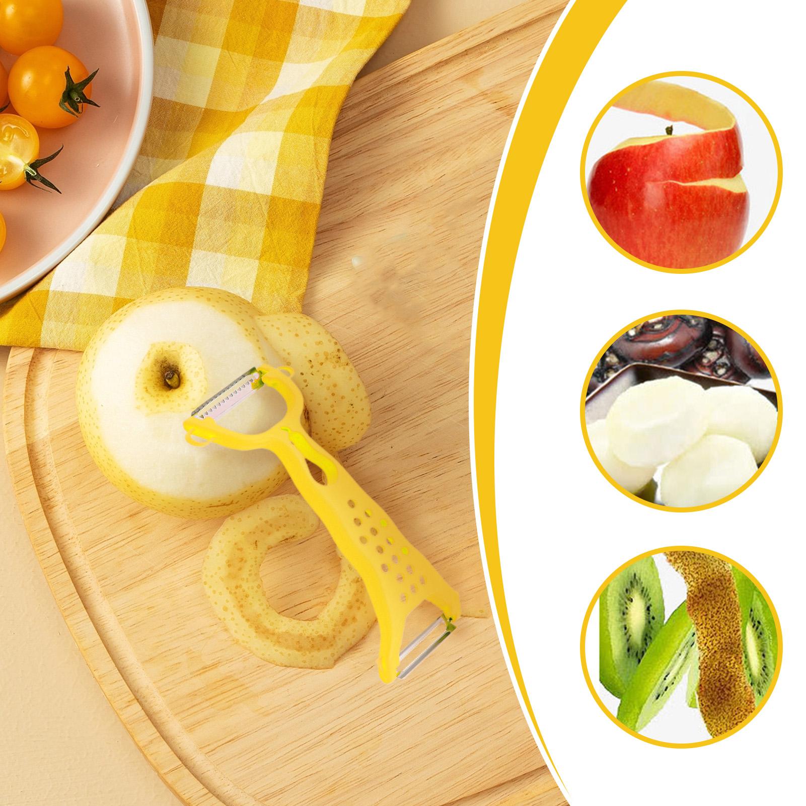 1 pelapatate in acciaio inossi - Household Kitchen Gadgets Vegetable Cutter Silk Cutter recensione e prezzo