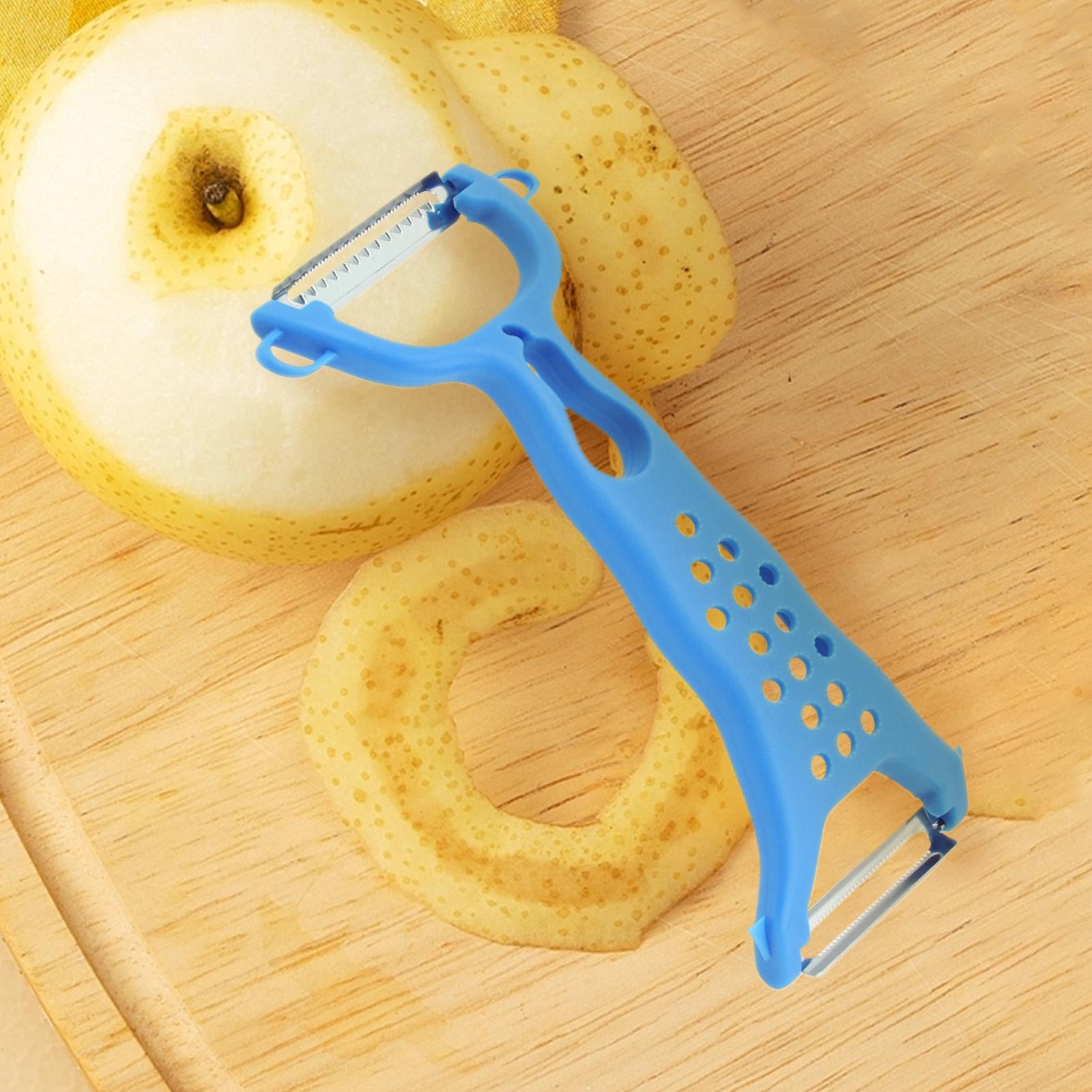1 pelapatate in acciaio inossi - Household Kitchen Gadgets Vegetable Cutter Silk Cutter recensione e prezzo