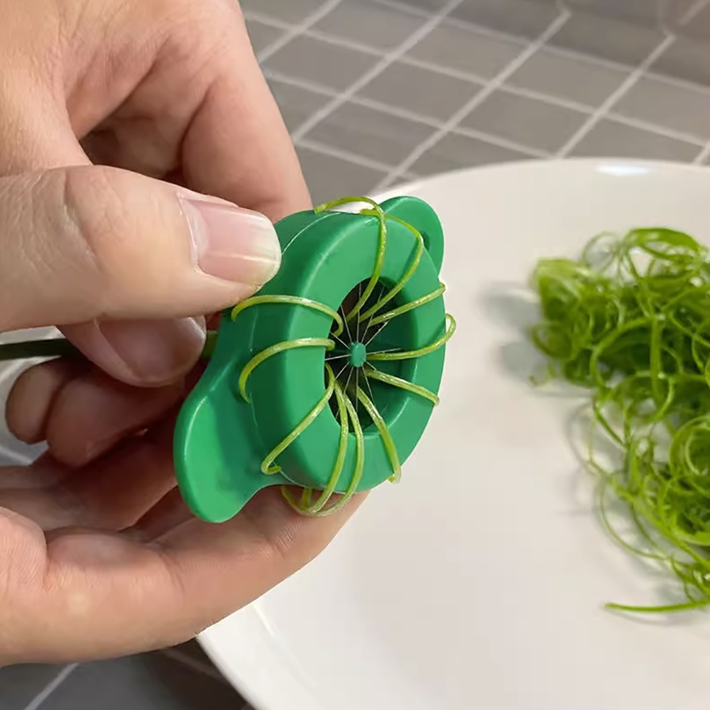Mini taglierina per fiori di c - Household Kitchen Gadgets Vegetable Cutter Silk Cutter recensione e prezzo