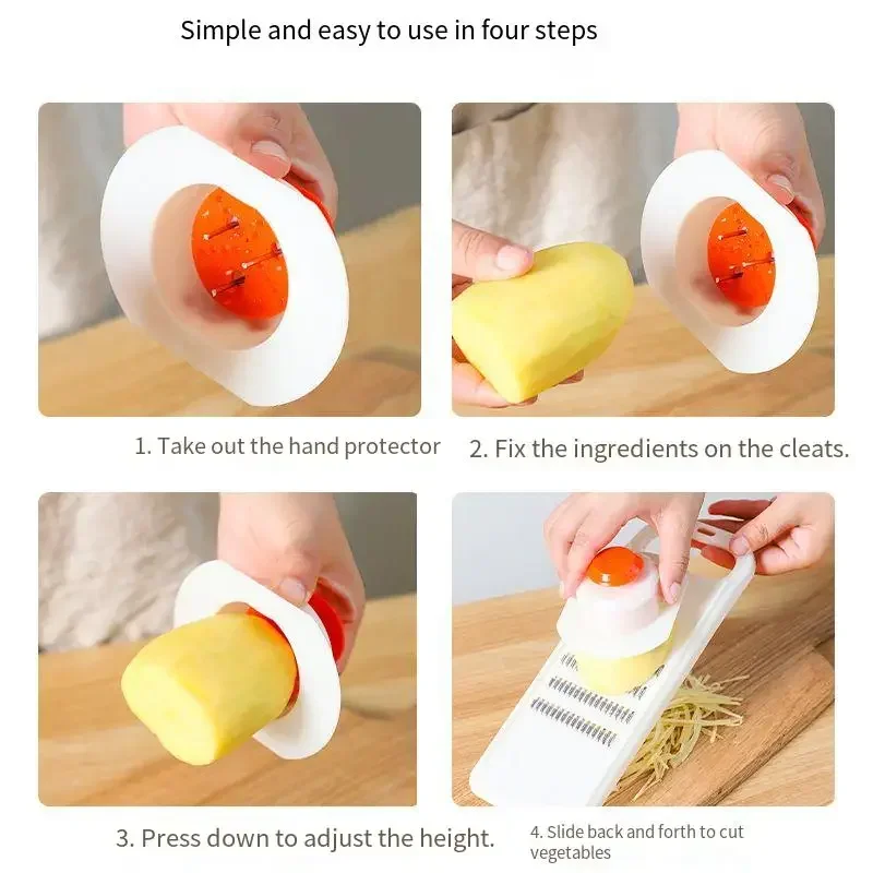 Grattugia per verdure Affettat - Household Kitchen Gadgets Vegetable Cutter Silk Cutter recensione e prezzo