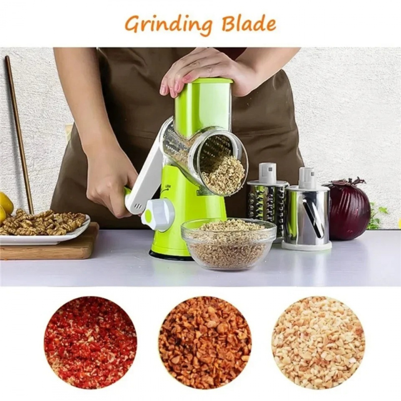 Grattugia Manuale Rotante per  - Household Kitchen Gadgets Vegetable Cutter Silk Cutter recensione e prezzo